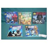 4 Vintage Star Wars 45 RPM Story Records & 1 More