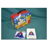 Wonder Woman Metal Lunch Box & Ornament