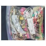 Lot 7 Lbs Vintage & Modern Costume Jewelry