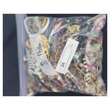 Lot 8 Lbs Vintage & Modern Costume Jewelry
