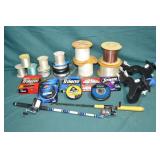 Lot Fishing LIne, Rod Holders & More