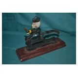 Vintage Cast Iron Soldier Nutcracker