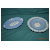 2pcs Samll English Wedgwood Trinket Dishes