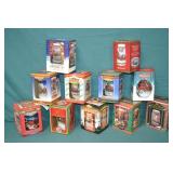 Lot of 11 Budweiser Beer Stein Mugs In Boxes