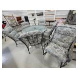8pcs Patio Table & Chairs With Cover Set
