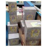 8pc Precious Moments Country Lane Figs in Boxes