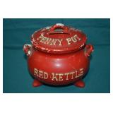 Vintage Lego Penny Pot Coin Bank