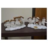 2pcs 9" Dreamsicles Cast Art Figures No Boxes