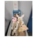 Precious Moments 4 Plush & 2 Dolls