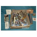 Lot Antique Printers & Artist Ink Bottles & Accs