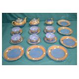 21pcs Japanese Tashiro Shoten Lusterware Dishes