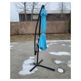 Free 9 Foot Standing Patio Unbrella With Stand