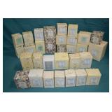 Lg Lot Cherrished Teddies Figures in Boxes