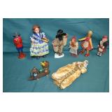 Lot Various Vintage Dolls & More