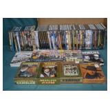 64pcs Various New Sealed DVD Movies