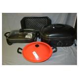 Electric Roaster, Skillet, & Wok