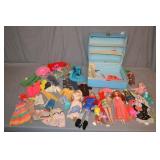 Lot Mattel Barbie Dolls w/ Cloths & Accessories