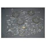 Lot Vintage Lamp & Lighting Crystals & Adournments