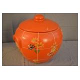 1940s Ransburg Pottery 8" Cookie jar