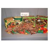 Large Lot Lincoln Log Wood Building Pieces