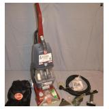 Hoover Power Scrub Deluxe Floor Cleaner & Accs