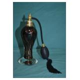 Vintage 7" Italian Murano Glass Perfume Atomizer