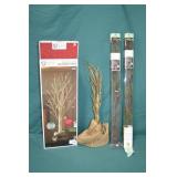 2 Sets LED Branches & 2 Foot Shimmer Tree All New