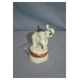 Lenox Treasures Good Luck Elephant Trinket Box