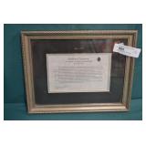 1500s Silver Russian 1/2 Kopek w/ Certificate