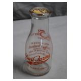 Dart Farms Dairy St Clair County 1pt Milk Bottle