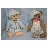 2 Ashton Drake Lionel Train 16" Bears