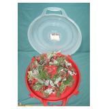 Lrge 21" Cardinal Wreath in Storage Box