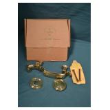 Virginia Metalcraft 8" Solid Brass Door Knocker