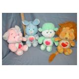 4pcs Various Care Bear Cousins Plush Dolls
