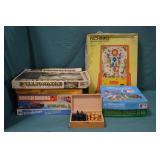Lot Various Vintage Board & Other Games