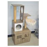 50" Tall Cat Play Tower Like New