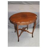 Antique Mahogany Victorian Era French Side Table