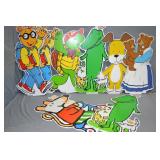 9pcs Arthur Read & Friends 27" Wood Cutouts