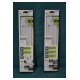 2pcs 12" REchargeable LED Light Bars New in Boxes