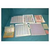Lot Mostly Unused US & Other Postage Stamps