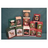 12pcs Various Hallmark Keepsake Ornaments in Boxes