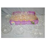 57pcs Vintage Fostoria Stemware & Service Items
