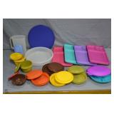 Lot 24pcs Various Tupperware Storage & Service Pcs