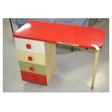 Mid Century Wooden Painted Desk