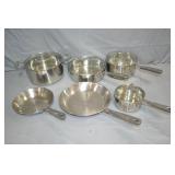 T-Fal 11pc Stainless Steel Pan Set