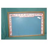 Vintage 26" x 36" Childs Classroom Chalkboard