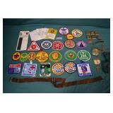 Lot Various Boy Scout Patches & Collectibles
