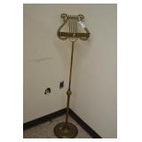 4.5 Foot Tall Brass Music Stand Podium