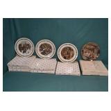 7pcs Department 56 Collectors Plates