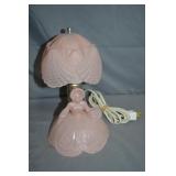 1950s LE Smith Southern Belle Boudoir Lamp
